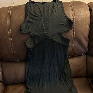 Sparkle and Fade cut out short dress